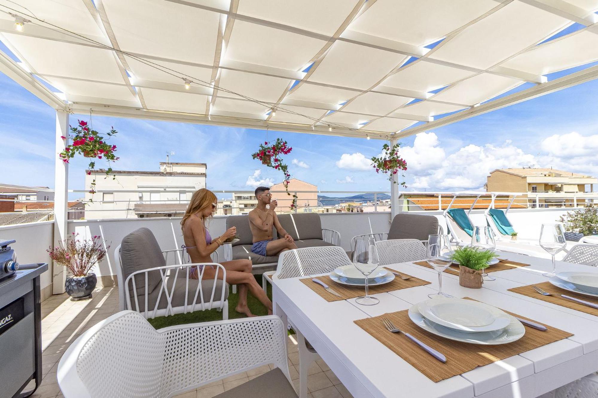 Skyfive Earth Apartment Алгеро Екстериор снимка